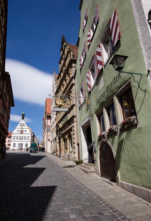 Hotel-Gasthof Goldener Greifen Rothenburg ob der Tauber Exterior foto